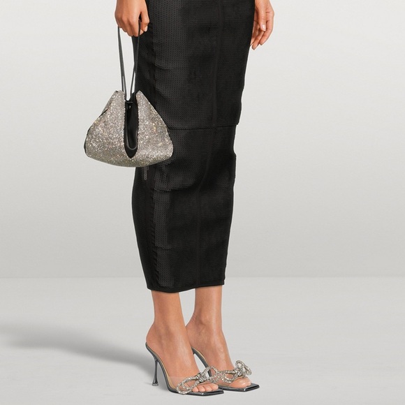 Mach & Mach double bow crystal embellished heels✨ - Picture 7 of 7